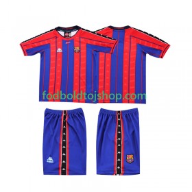 FC Barcelona Retro Børn Hjemme trøje 1997 1998 S/S